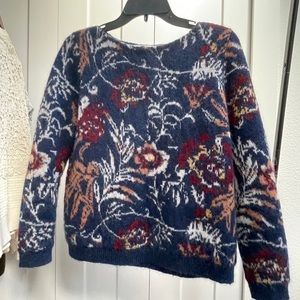 Sézane floral sweater S pre-owned